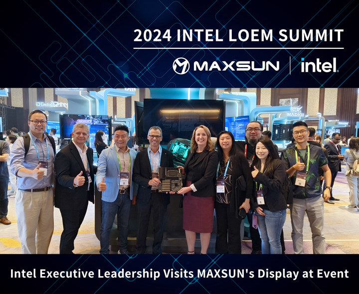 MAXSUN Showcases Z890 Series Motherboards at 2024 Intel LOEM Summit