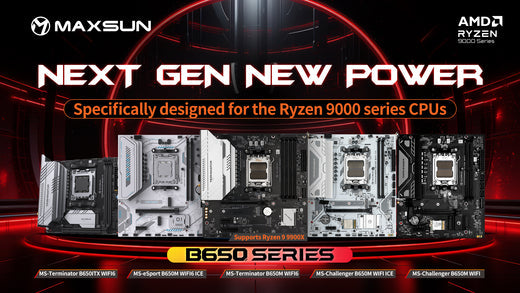 MAXSUN Boosts AMD Ryzen 9000 Series with New MS-Terminator B650M WIFI6 Motherboard